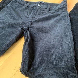 J Brand velvet pants